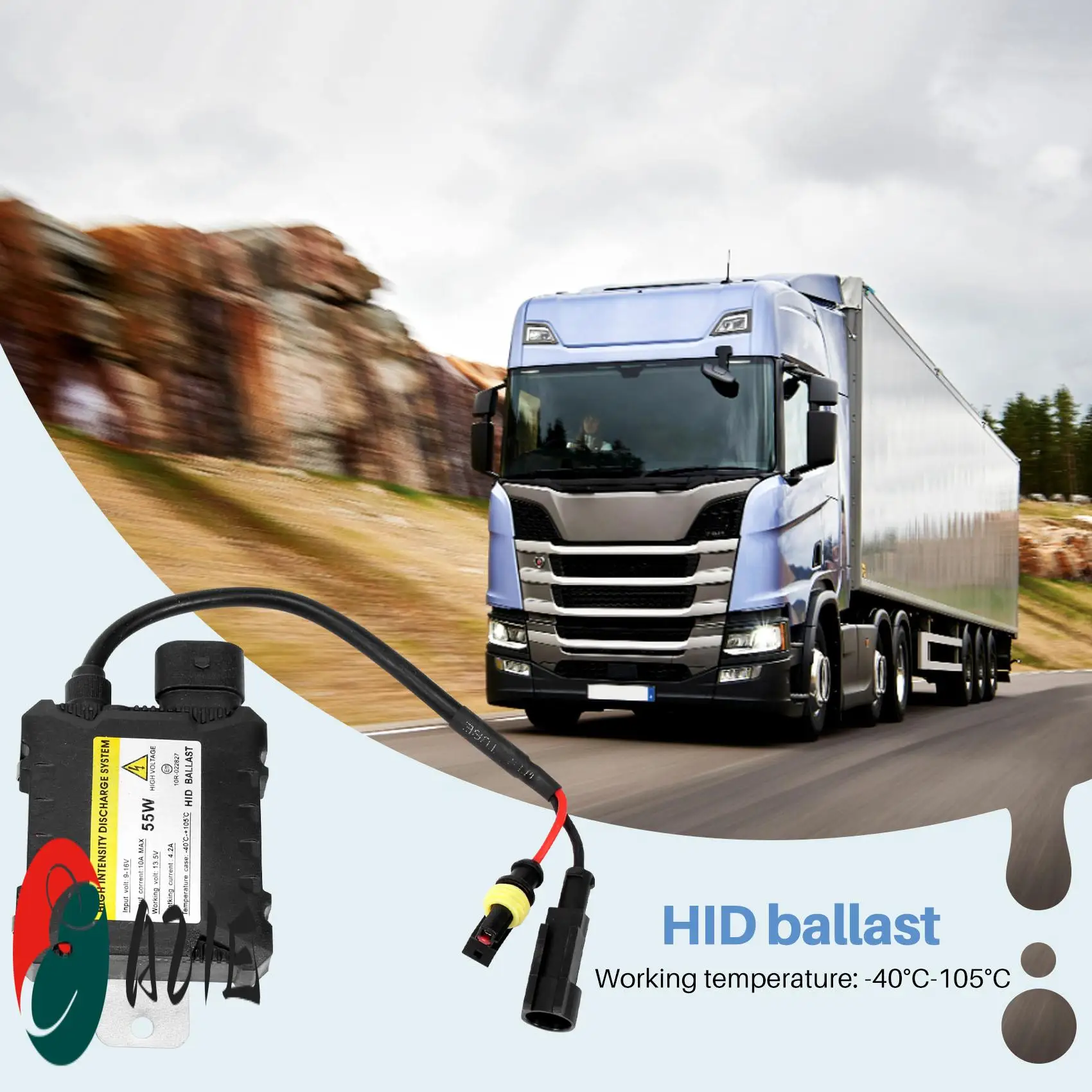 55W Hid Bi Xenon Ba… - image