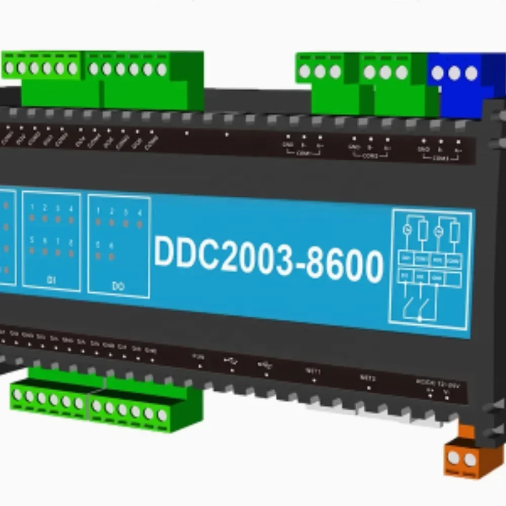 Gateway DDC Controller DDC2003-8600 Supports Graphical JS And PLC Mixed Programming