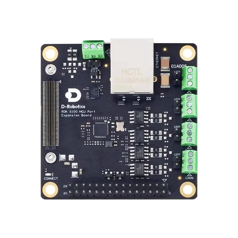 

D-Robotics RDK S100 Official MCU port Expansion Board CAN GPIO Expansion Gigabit Network Port IMU