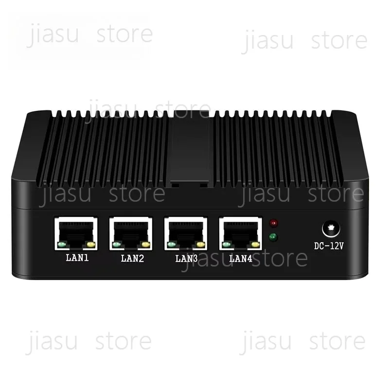Firewall Appliance Mini PC Intel Celeron J1900 Quad-Core 4x 2.5G LAN I225V I226V Network Card Soft Router