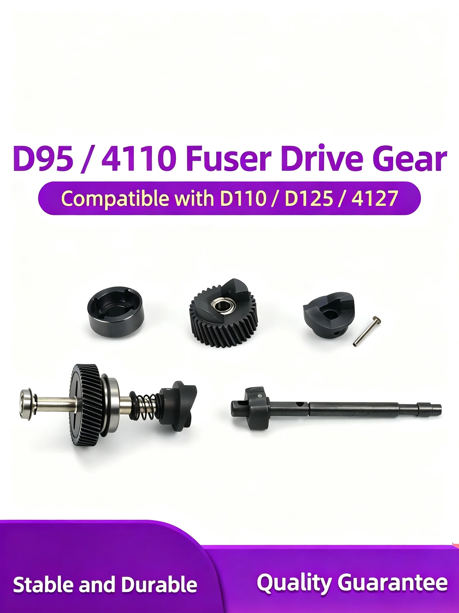 Fuser Drive Gear Kit for Xerox D95 D110 D125 4110 Rod 4112 4127 1100 Lifting Gear