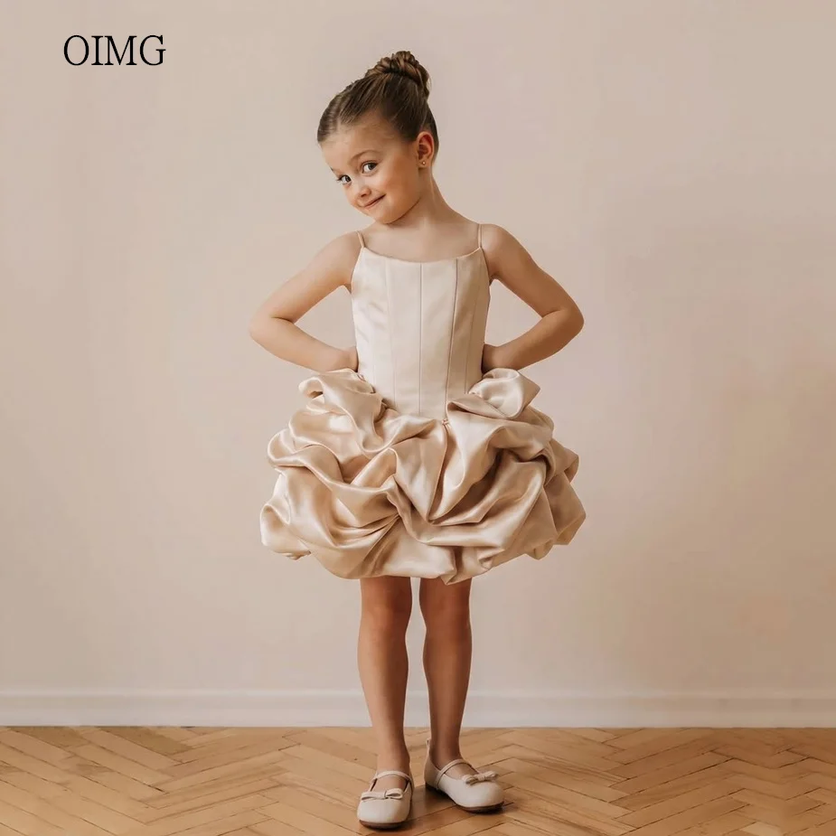 oimg-shiny-champagne-ball-flower-girl-dresses-spaghetti-strap-pleated-wedding-party-dress-knee-length-birthday-dress-customized