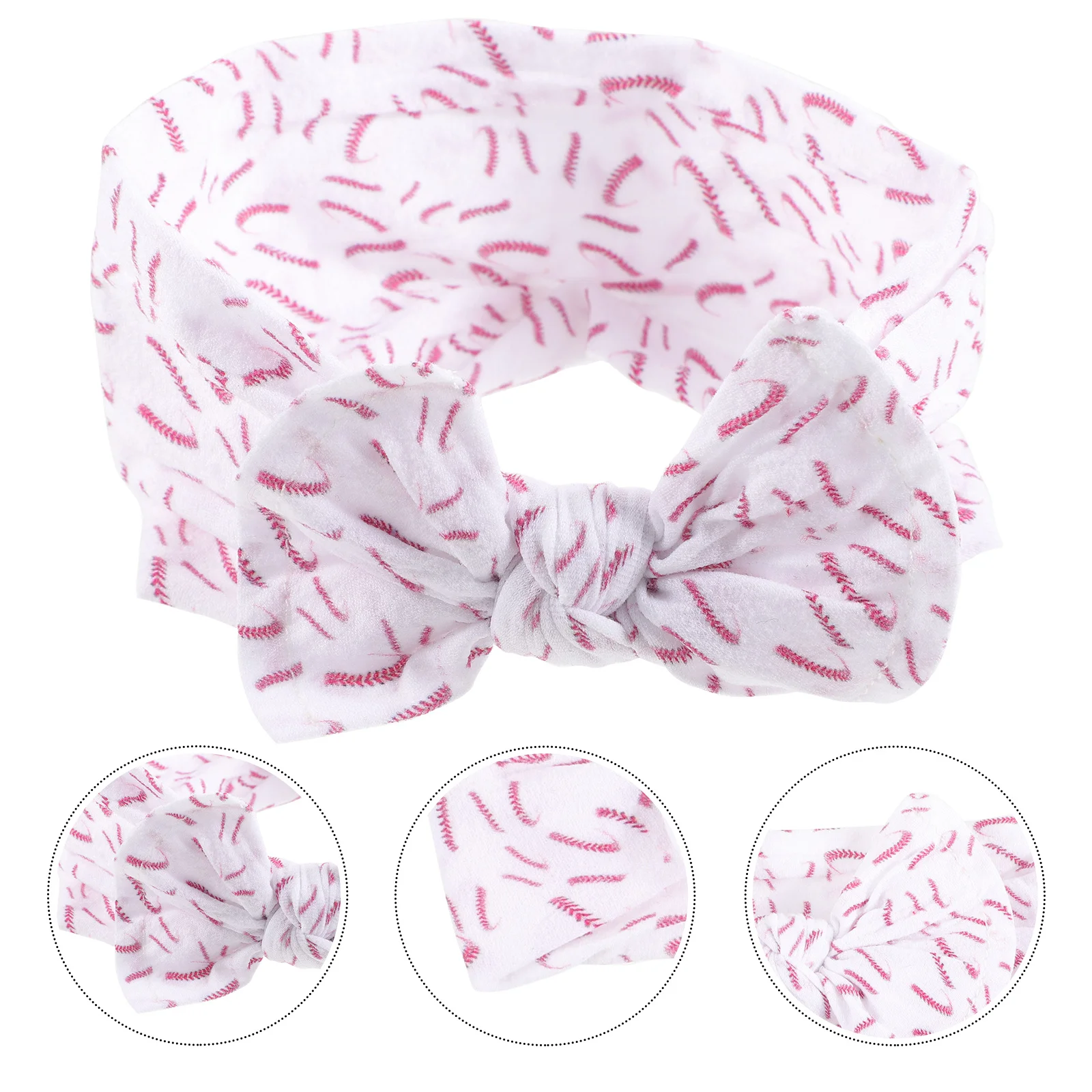 

Bow Headband For Hair Accessory Fabric Party Headdress Holiday Christmas Decoration