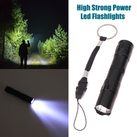 1Pc Portable LED Strong Power Flashlights Outdoor Camping Fishing Tactical Torch Multi-Functional Super Bright Flashlight