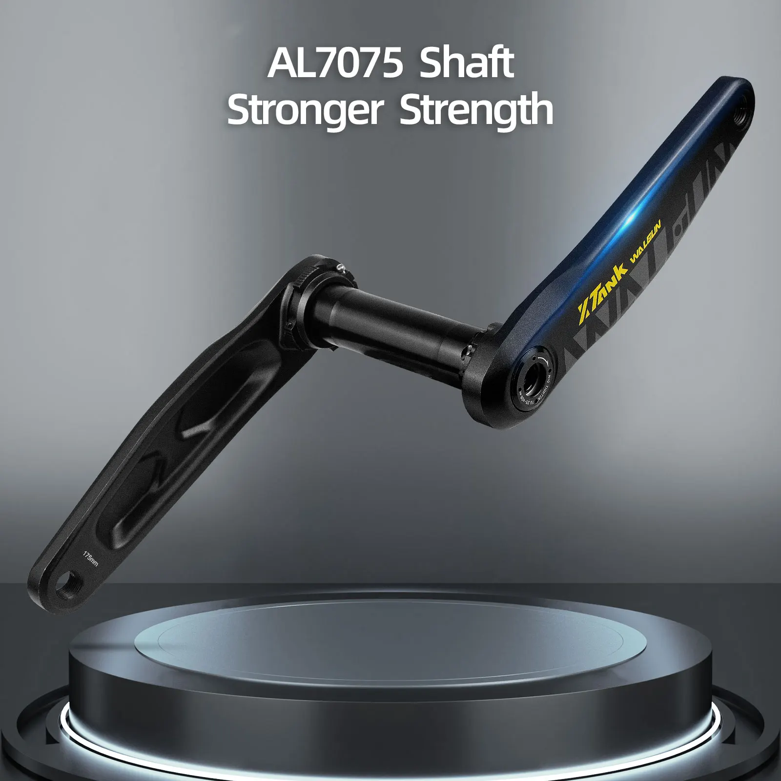 Walgun 1x11 12 Speed MTB Mountain Bicycle Crank Arm with Offset Chainring Crank replacement parts for urban mountain bicycles