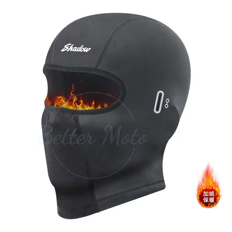 for HONDA shadow Balaclava Men's Hat Winter Women Motorcycle Mask Warm Cycling Helmet Liner Caps Windproof Breathable Washable E