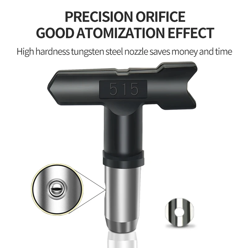 Imagem -04 - Durável Airless Pistola Dicas Seal Bico para Pintura Pulverizador Jardim Ferramentas Elétricas Reversão Ujung Nosel Semprot Tanpa Udara Conjunto