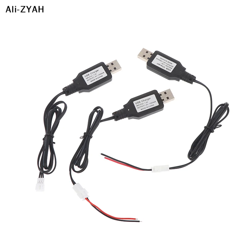 【YY】1 Stück 2026 Neues RC-Spielzeugauto Boot USB-Ladekabel 7,4V (3,7V X2) USB-Ladegerät SM-4P Li-Ionen-Akku Elektrisch Vorwärts/Rückwärts