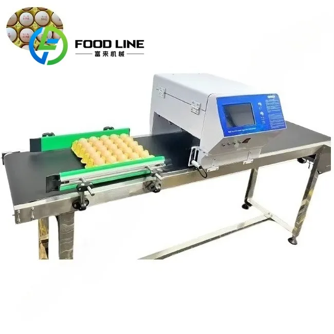 New Inkjet Egg Stamping Printer Machine for Eggs Commercial Ink Jet Coding Printer Equipment Customize