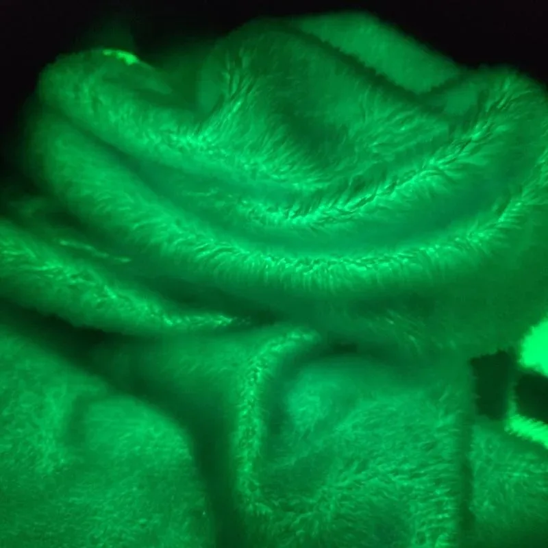 45cm*150cm Luminous Pearl Velvet Fabric Multi Colors Glow in the Dark Fabric Color Changing Fluorescence Cloth for DIY Sewing view 2