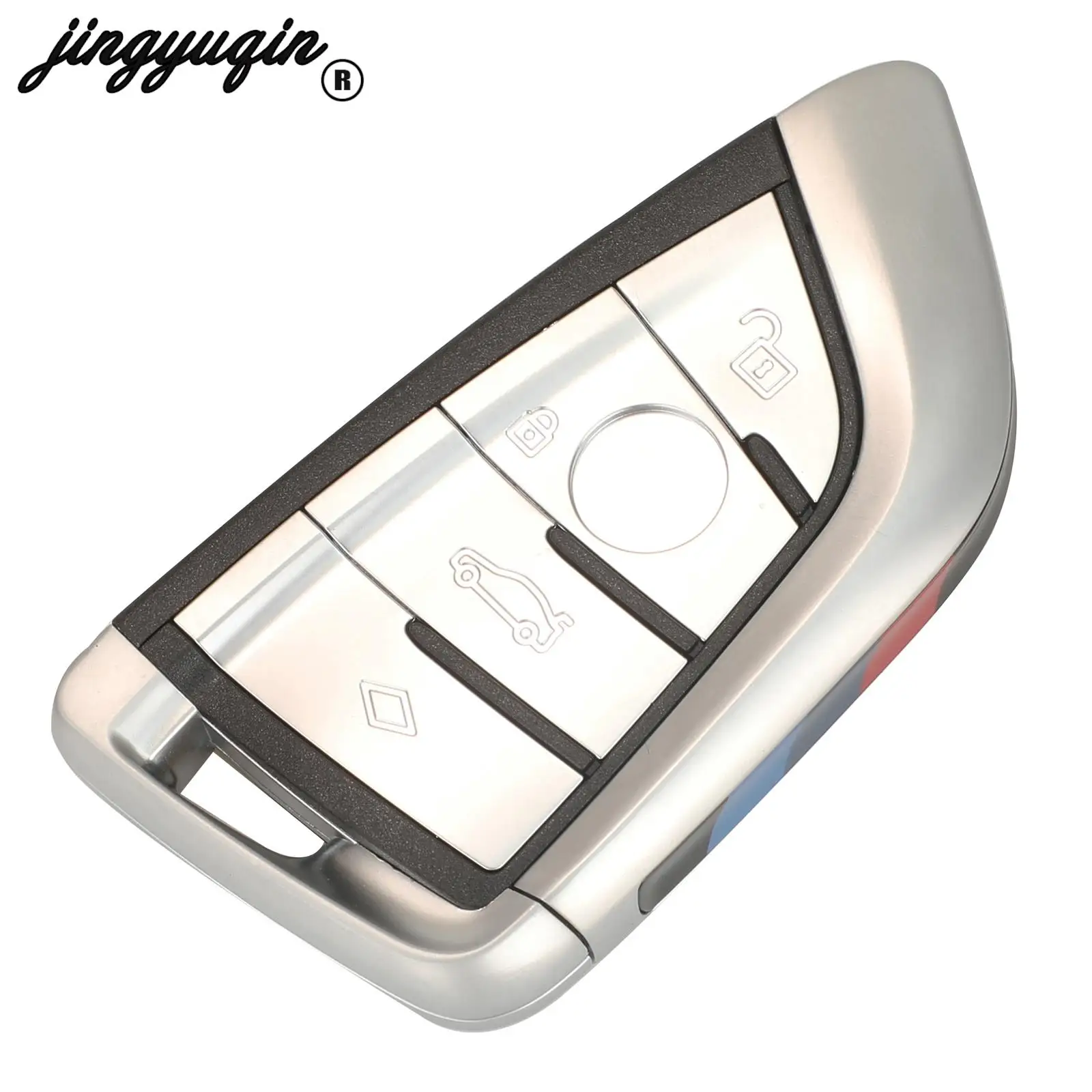 jingyuqin 4 Buttons Control Remote Key Shell Case For BMW G G30 Series Auto FOB Housing Replacement