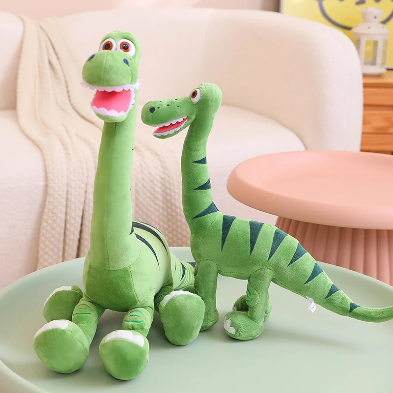 

Cartoon Dinosaur Plush Toy Stuffed Soft Animals Kawaii Long-Necked Dragon Doll Brachiosaurus Baby Hug Pillow Kids Birthday Gifts