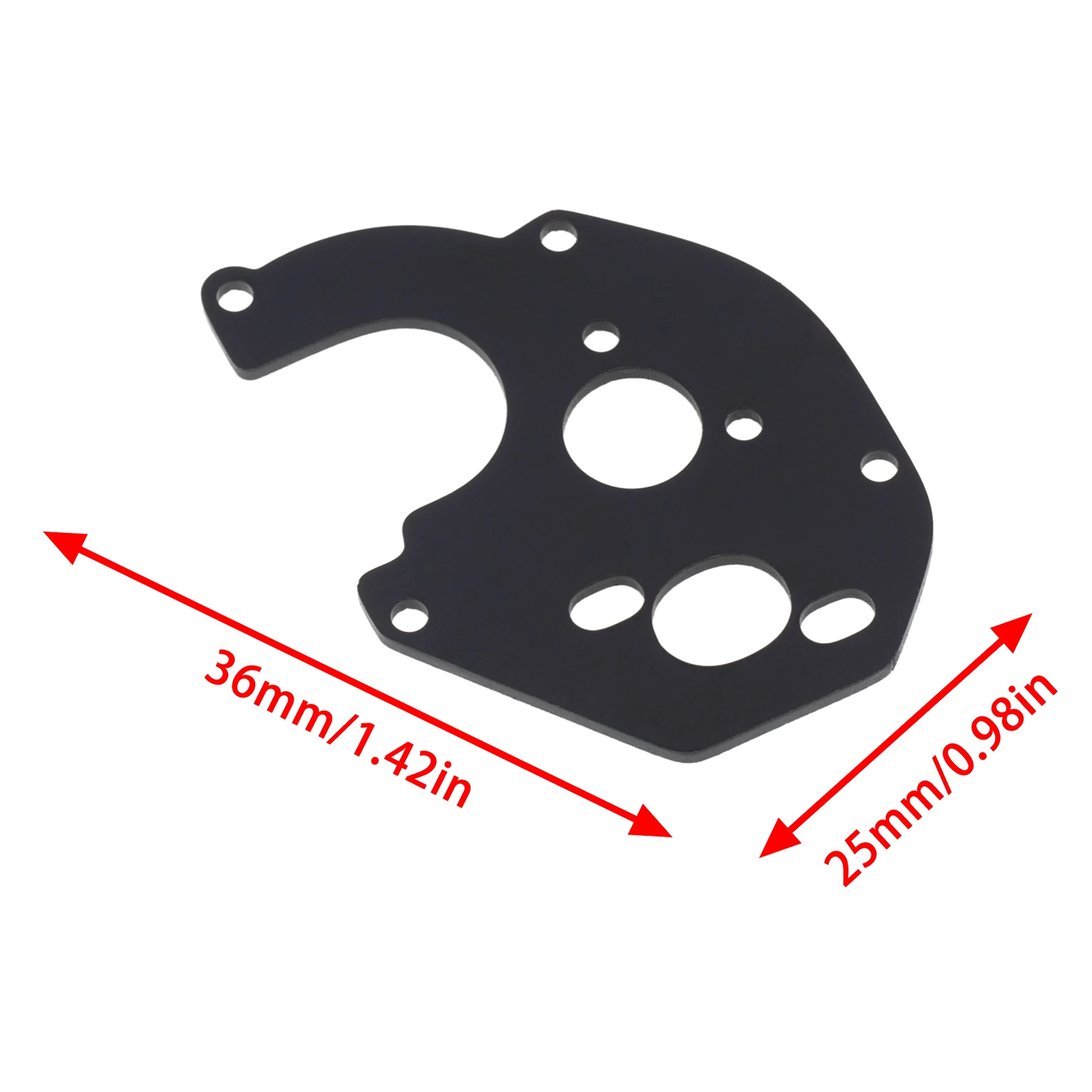 Aluminum Alloy Motor Mount Plate for 1/24 Axial SCX24 90081 C10 RC Car Upgrade Parts 1PC