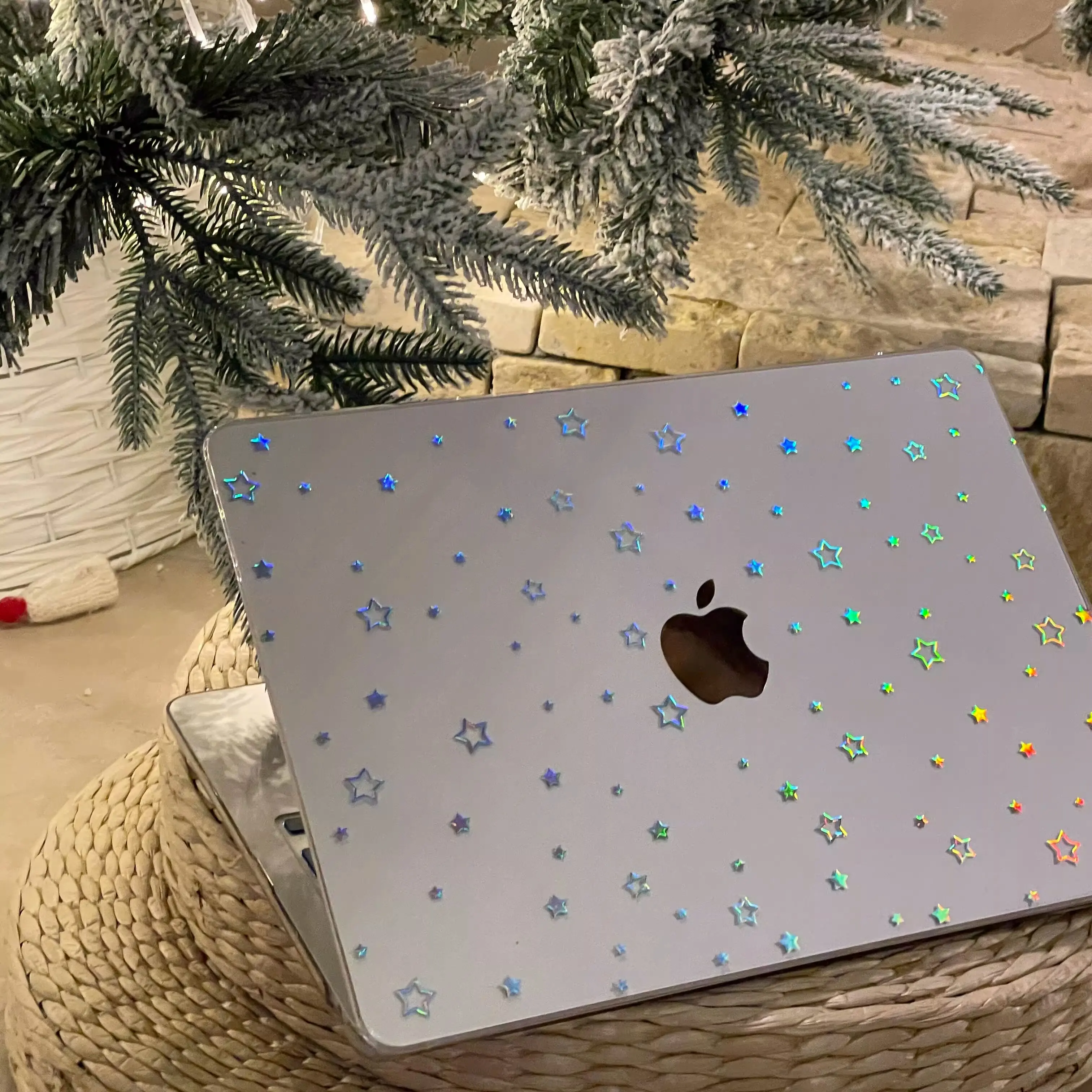 

Full Screen Star Crystal Laptop Case For Macbook Air 13.6 M4 NEO 15 M3 Hard Cover For Mac Book Pro 13 M1 M2 14 M4 M5 16 Cover