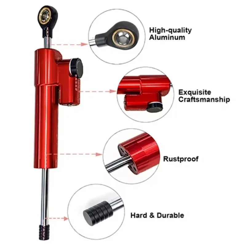 Metamoov electric scooter accessories, shock absorbers, steering stability, safety control