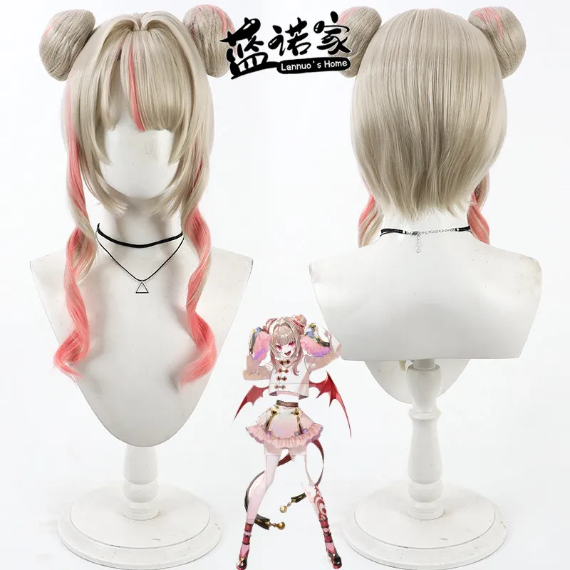 virtual-youtube-vtuber-ririmu-makai-cosplay-wig-halloween-carnival-party-props-synthetic-hair-heat-resistant-fiber-wig-cap