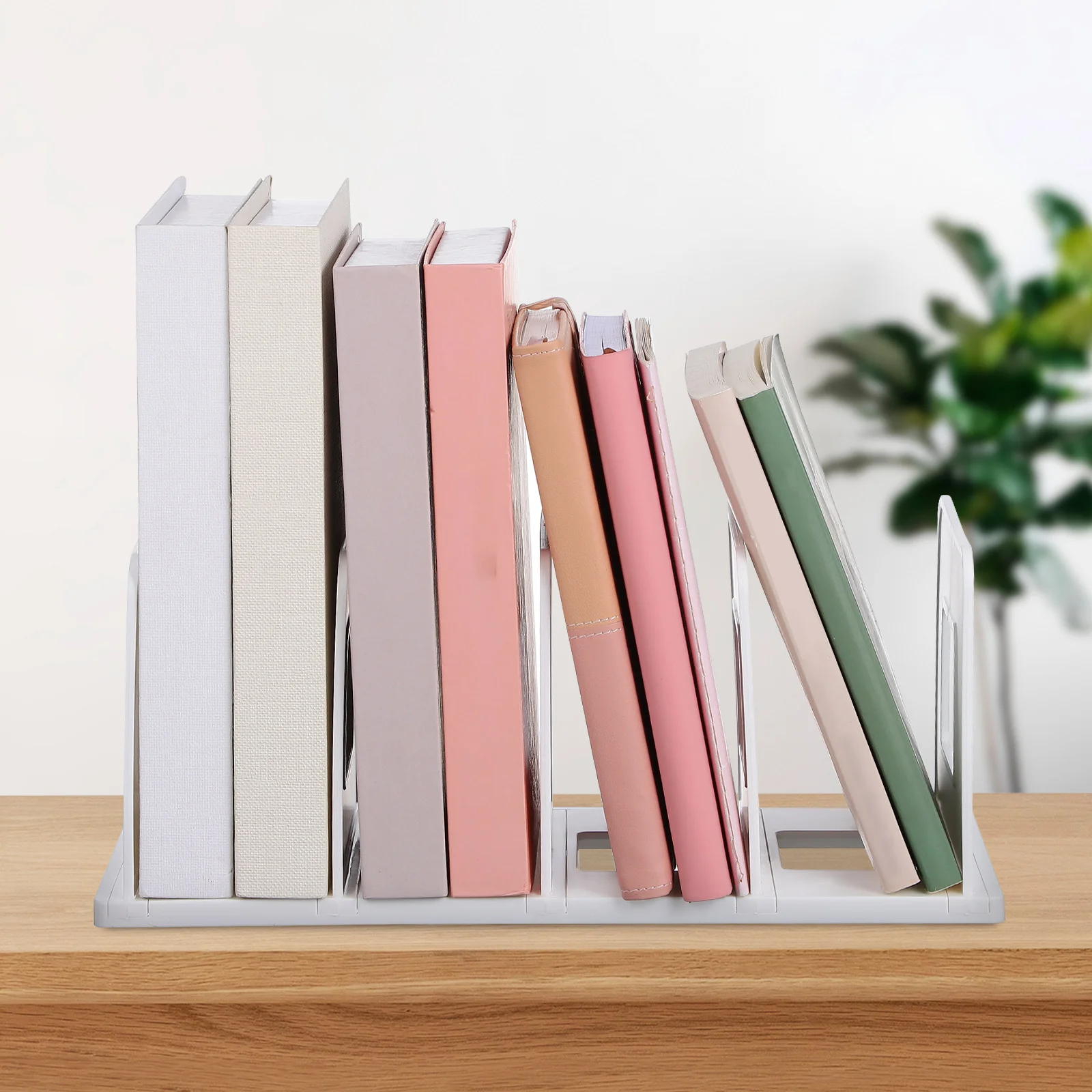 

Vertical File Holder Large Capacity Desktop File Organizer Binder Rack Desk Folder Organizer Office Organization