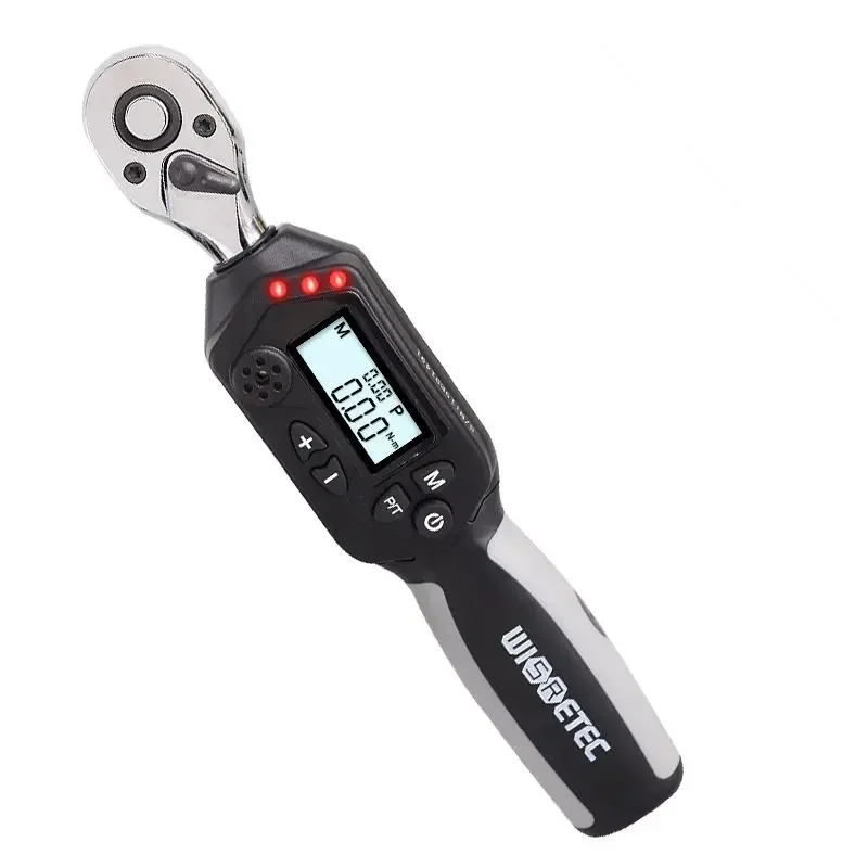 High Exactness Precision Mini 1/4 Adjustable Ratchet Wrench 0.3-100Nm Digital Display Torque Wrench Spanners Handle Tool