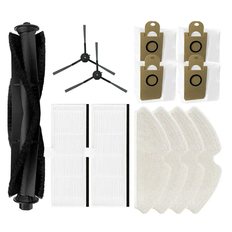 A66T-For Kyvol S31 Roller Side Brush Hepa Filter Mop Rag Robot Vacuum Cleaner Accessory Part