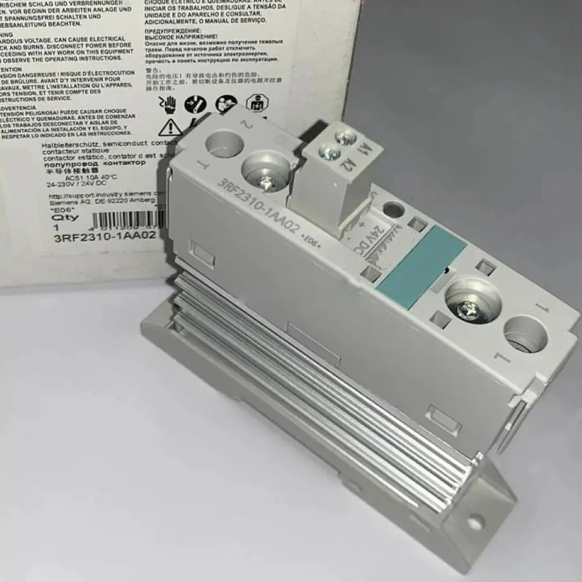 3RF23101AA02 3RF2310-1AA02 3RF23 Solid state relay, 1-phase, 10A, screw terminal