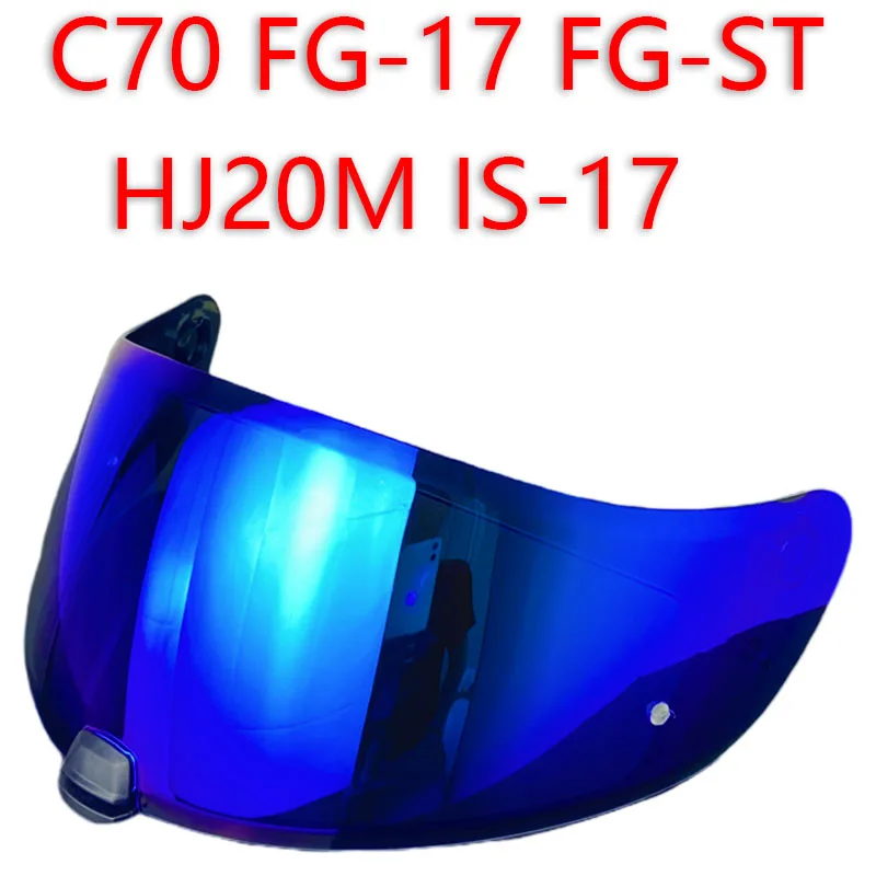 FG-ST Lentes Para Casco De Moto untuk C70 FG-17 HJ20M adalah-17 kekuatan tinggi ketangguhan perlindungan UV helm sepeda motor aksesoris