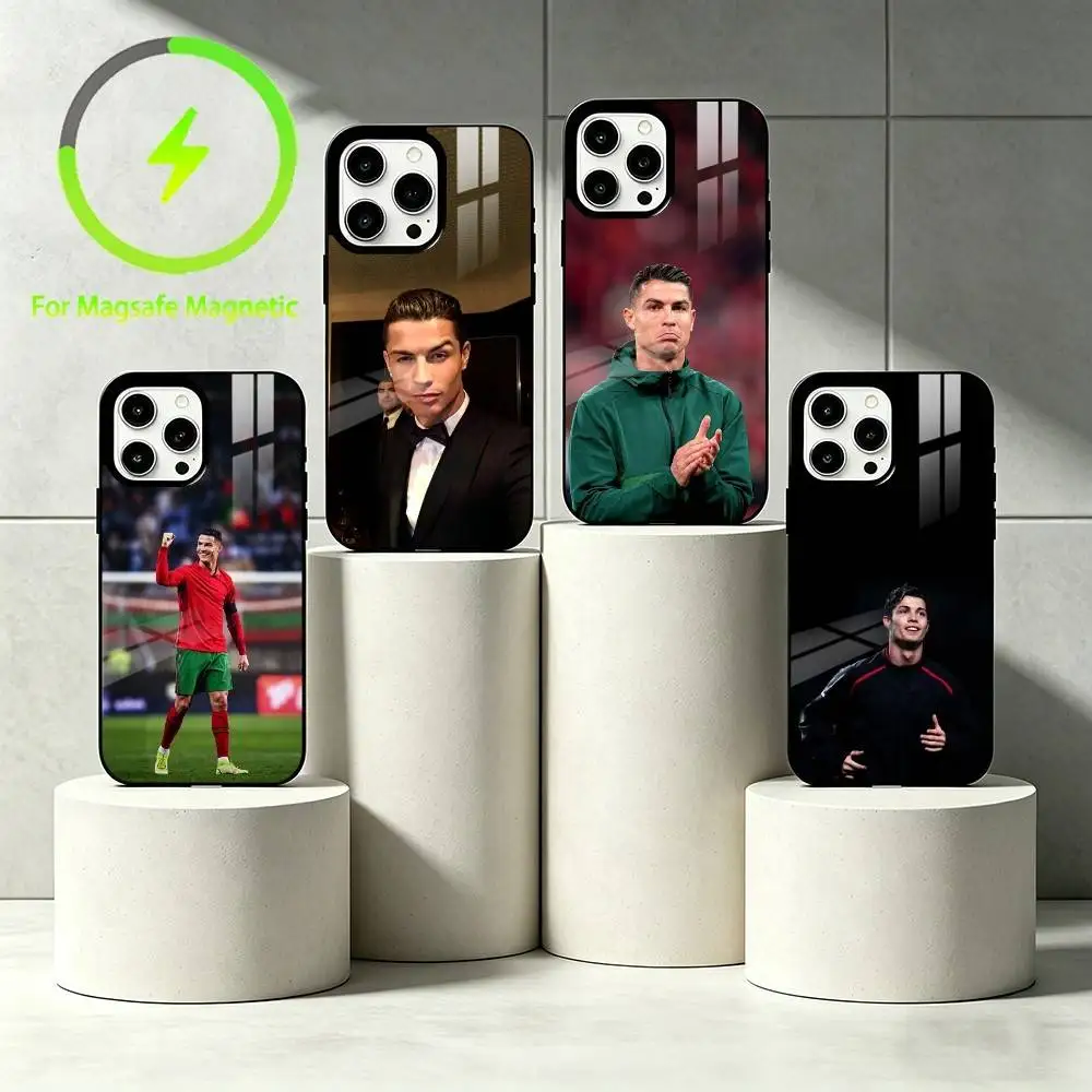 

CR-7 Phone Case For iPhone 17,16,15,14,13,12,Plus,Pro,Max For Magnetic Wireless Charge