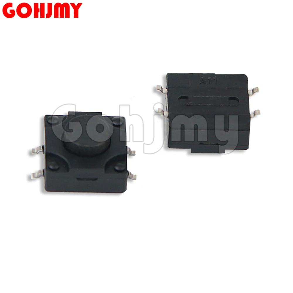 10PCS PCB Tactile Tact Mini Push Button Switch 12x12x6 7 8 8.5 9mm SMD 4pin Micro switch 12*12*6/7/8/8.5/7.5/9/10/11/12/10.5 MM