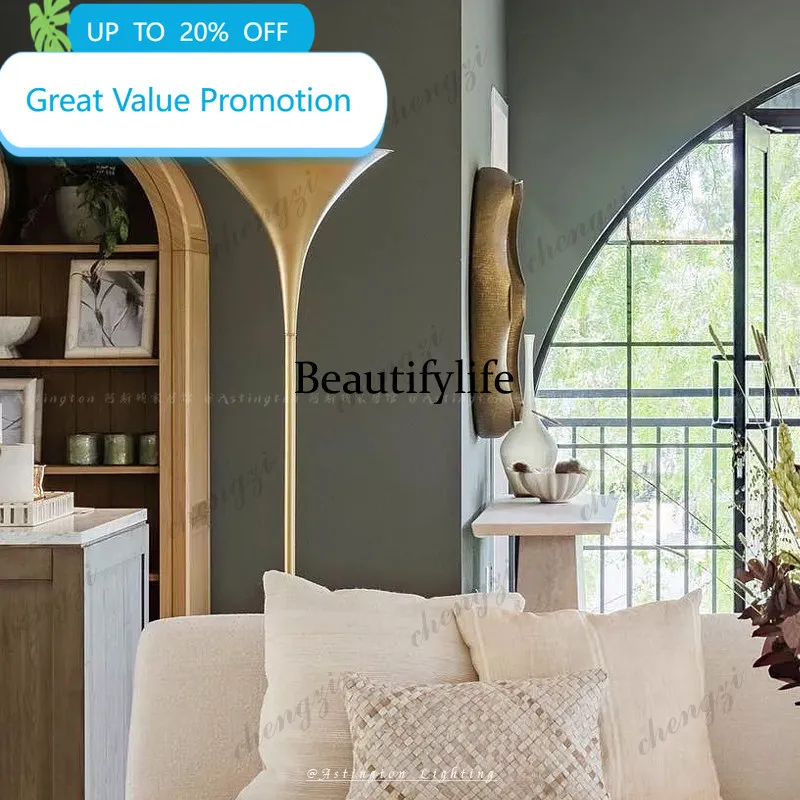 2003 North American floor lamp American retro designer hotel high-end decorative ambient light