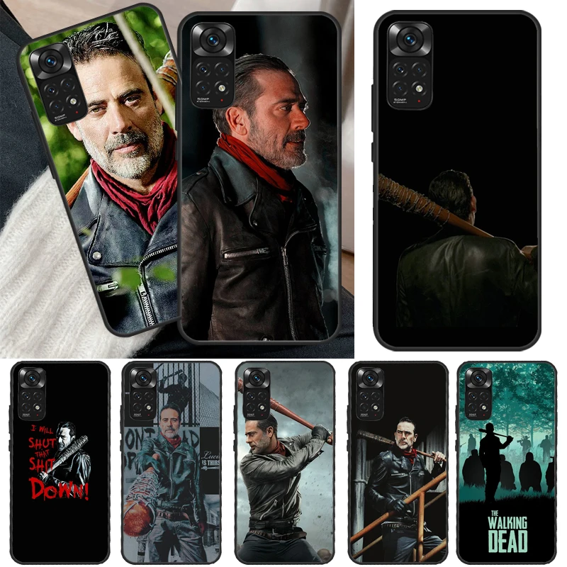 Negan Walking Dead Case For Xiaomi Redmi Note 11 10 Pro 8 9 9S 10S 11S 9A 9C 10A 10C K40 K50 Gaming Cover