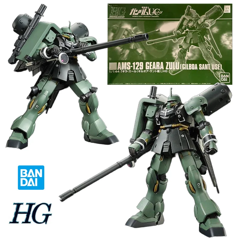 

Фигурка аниме Bandai PB HG 1/144 Geara Zulu Gilboa Use 14 см, оригинальная сборная Игрушечная модель Gundam, коллекция подарков