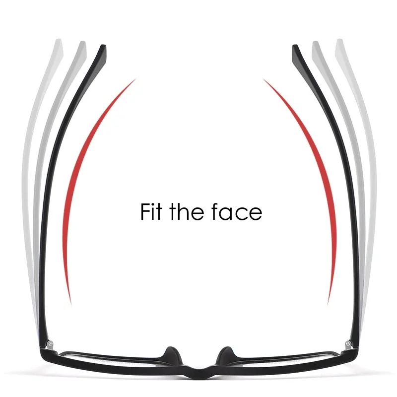 OLLYMURS New Ultra-light Fashion High-quality TR90 Eyeglasses Women Retro Square Optical Prescription Glasses Frame Men VB8004