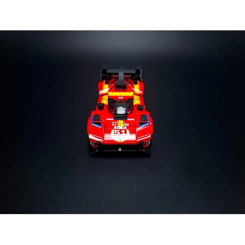 

MOC-228081Classic Iconic499PSports суперкар гоночные блоки модель339 частиMOC креативные строительные блоки для мальчиков и детей на день рождения игрушки в подарок