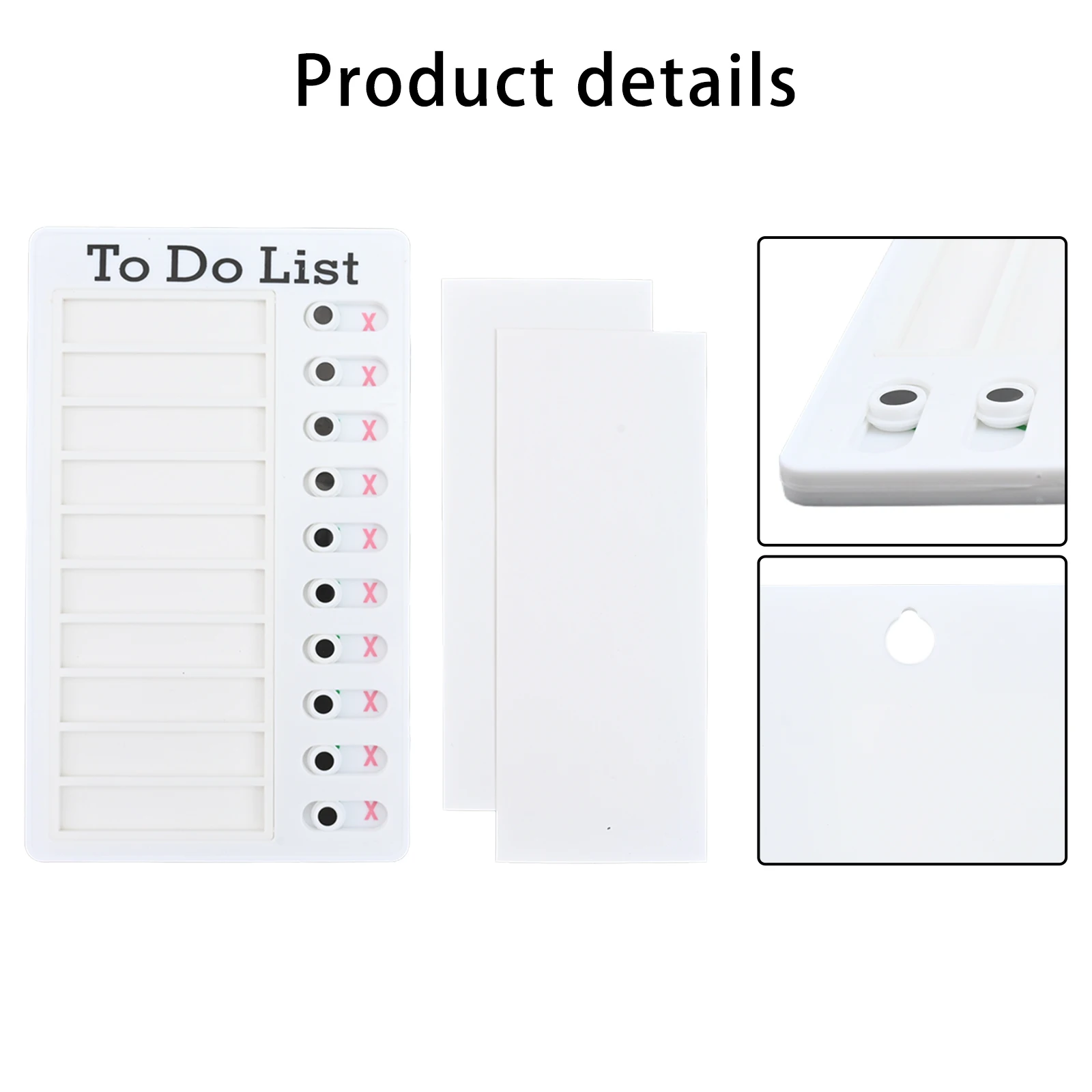 Note Board Memo Board DIY Elder Care Planner Notes Removable Reusable Checklist Smooth To Do List Chores Chart Brand New