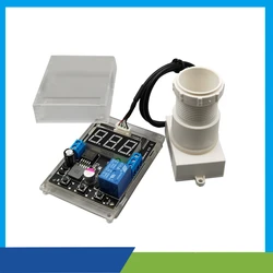 Ultrasound Ultrasonic Sensor Module with Relay Proximity Switch Output High Low Level ON/OFF Range 22-600cm Water-Proof IP67