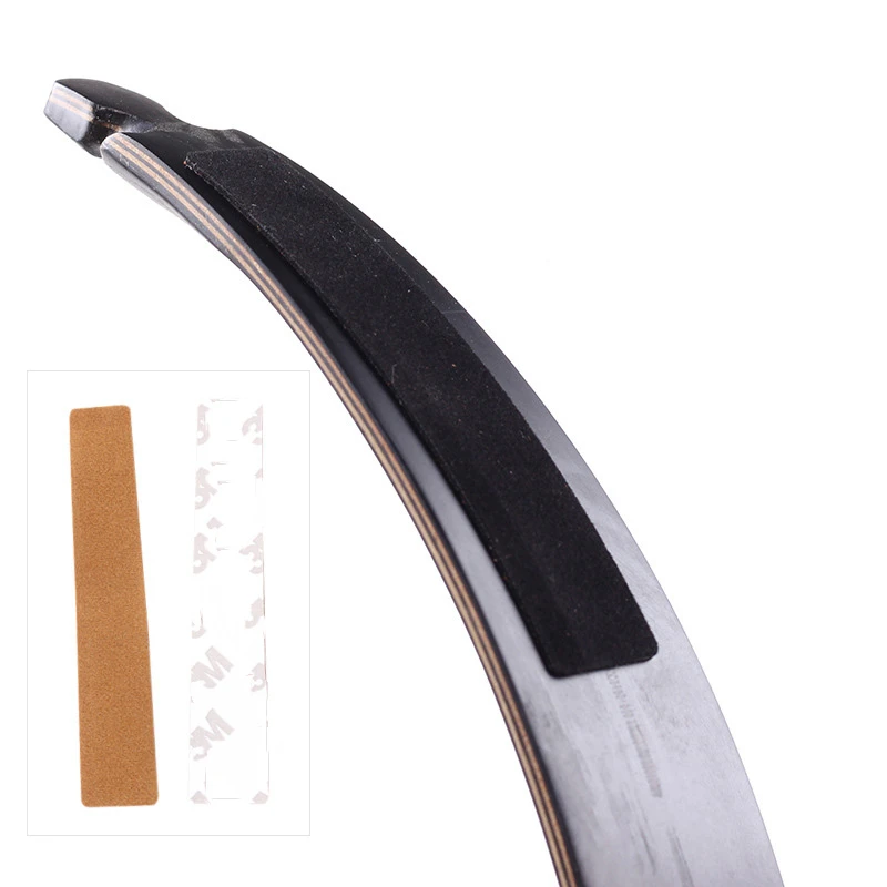 

1 pair Recurve bow limbs Patch Shock damping Leather shock absorption for archery Accessories