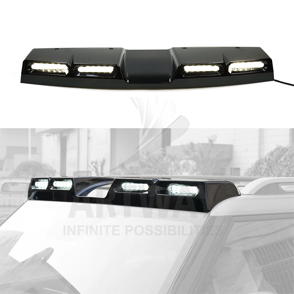 

New Arrivals Auto Parts Jetour T2 Body Kit 4 Leds Light Bar Car Top Light Roof Light For Jetour T2 2023-2024
