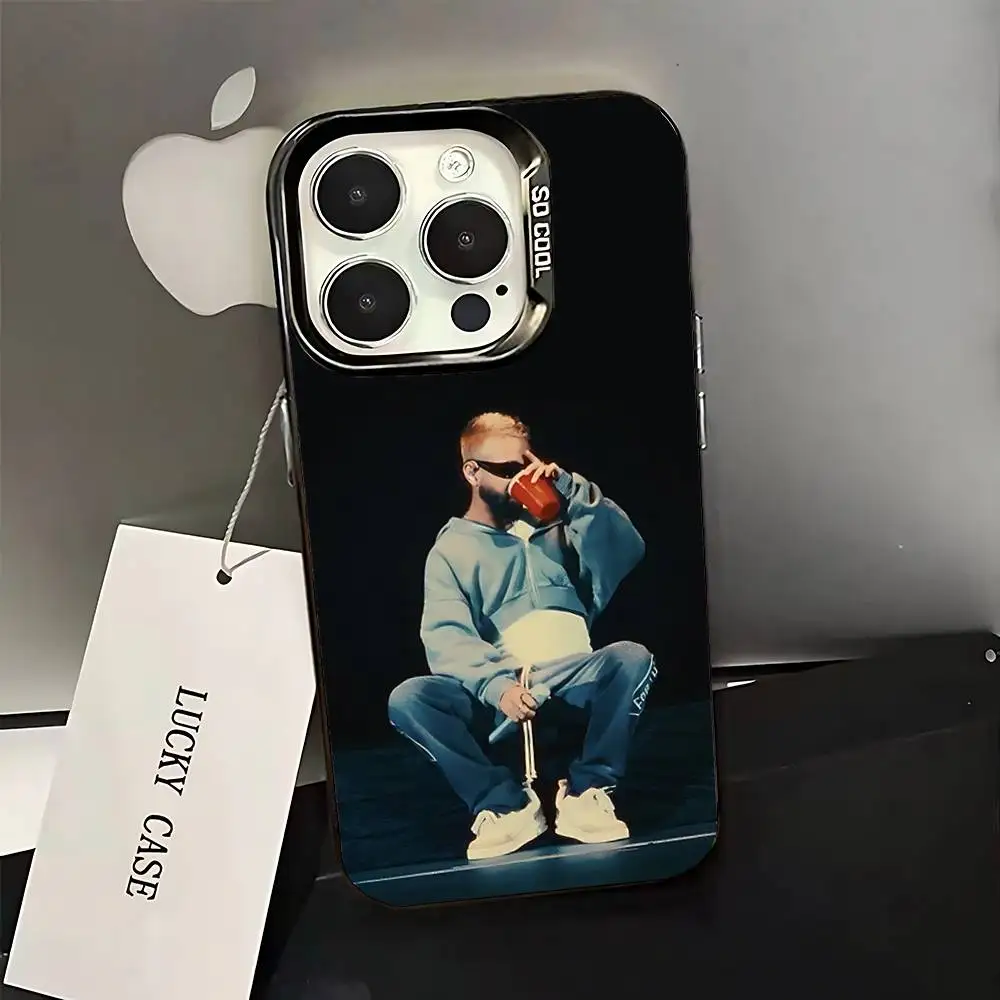 M-Mora エストレラ シンガー iPhoneケース iPhone 16,15,14,13,12,11,Pro,XS,Max,Plus,Mini,SE対応 ブラック キャンディーマット 耐衝撃カバー