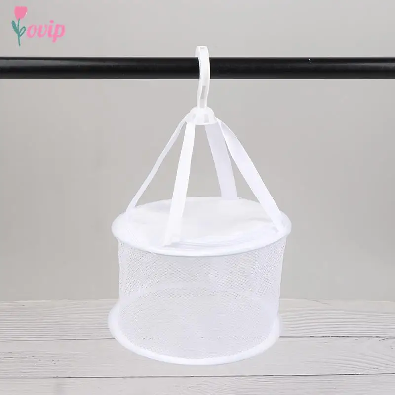 Drying Net Basket Mesh Pocket Hanging Drying Rack for Powder Puff Makeup Clothes Drying Basket Hang Tool Beauty Brush Organizer