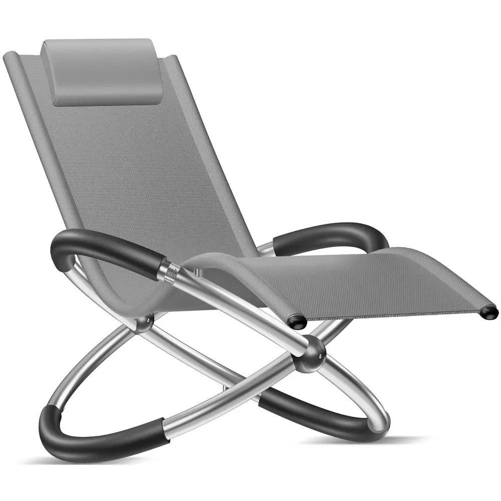 Chaise de relaxation, chaise longue de jardin, chaise de jardin pliable, chaise à bascule, fauteuil de relaxation ergonomique Resista