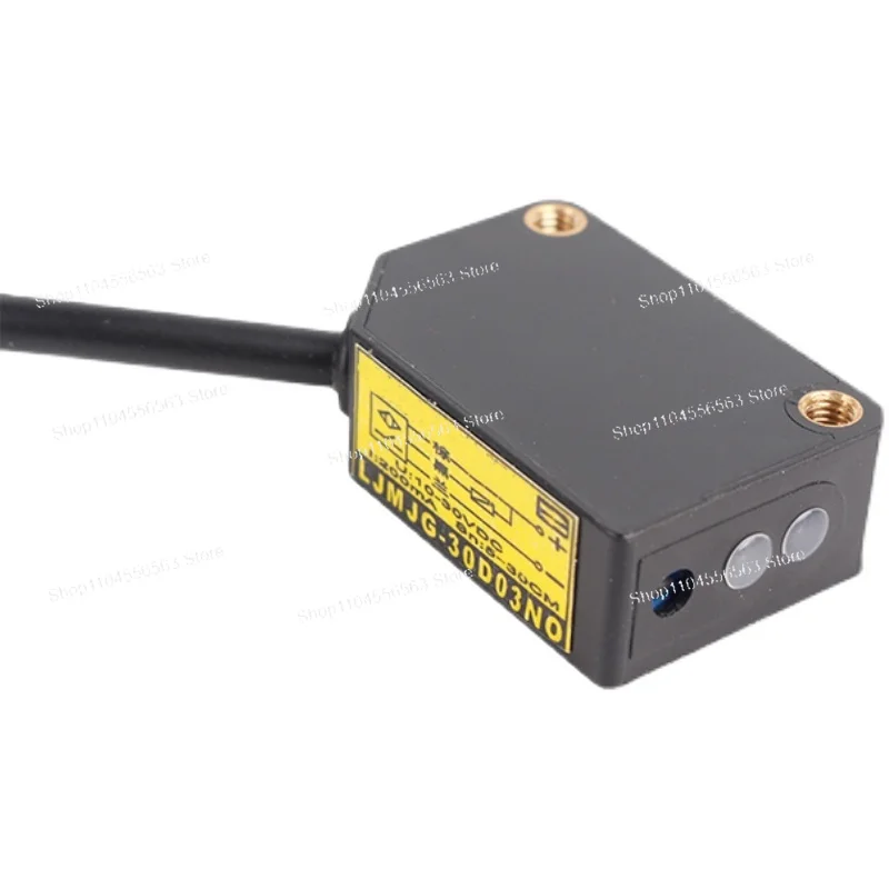 

​ ​ Квадратный лазерный датчик - диффузный отражающий фотоэлектрический переключатель с видимым красным/ИК-светом для промышленной автоматизации ​