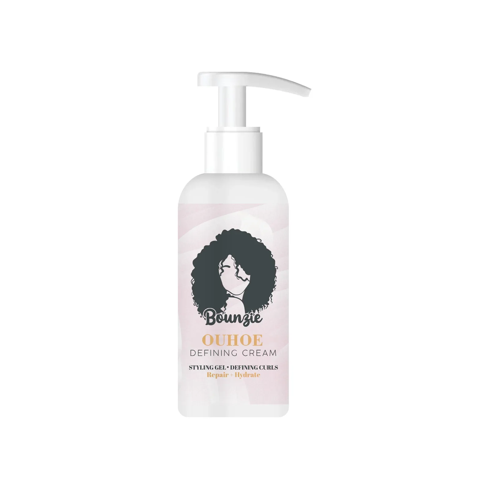 Moisturizing Styling Gel Curl Boost Defining Hair Fluffy Frizzy Care Restore Elasticity Control Hairstyle Cream for Curly Hair