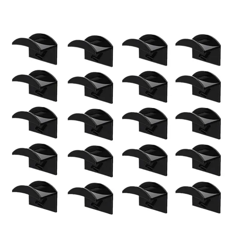 A11E-Baseball Hat Holder For Wall, Adhesive Hat Racks For Baseball Caps, Super Strong Hat Display Hooks, No Drilling
