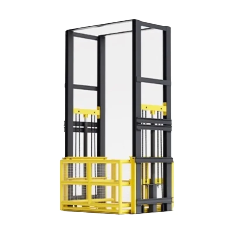 Customizable Single and Double Guide Hydraulic Lifting Platforms Lift for Factories and Warehouses.