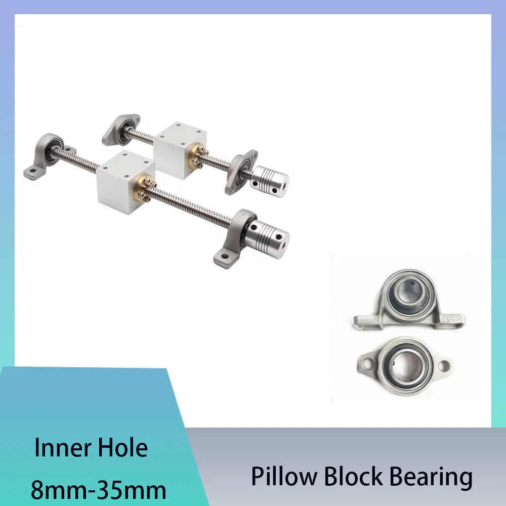 1Pcs Brand New Zinc Alloy Ball Bearing Block Mounted KFL KP Series Hot Sale KP/kFL000--KP/kFL007 ID Bore 8mm-35m