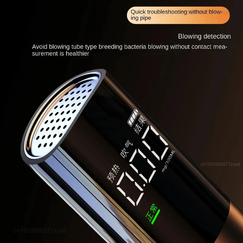 Xiaomi Alcohol Tester Blow Type No Contact Automatic Detector LED Display Portable Household High Precision Alcohol Test Tools