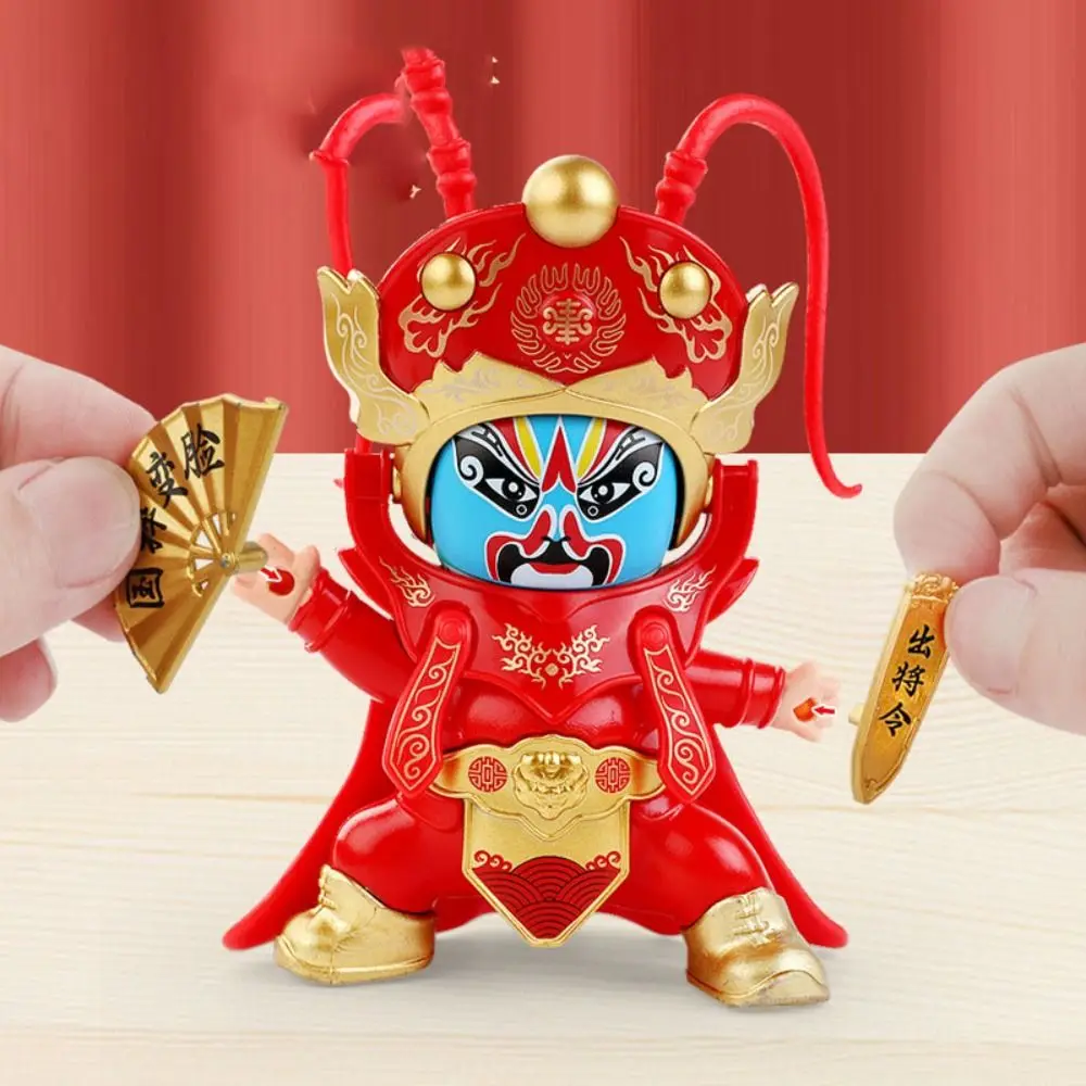 

Sichuan Opera Sichuan Opera Face Changing Doll Chinese Traditional Face Changing Toy DIY Crafts 4 Facial Opera Face Makeup Toy