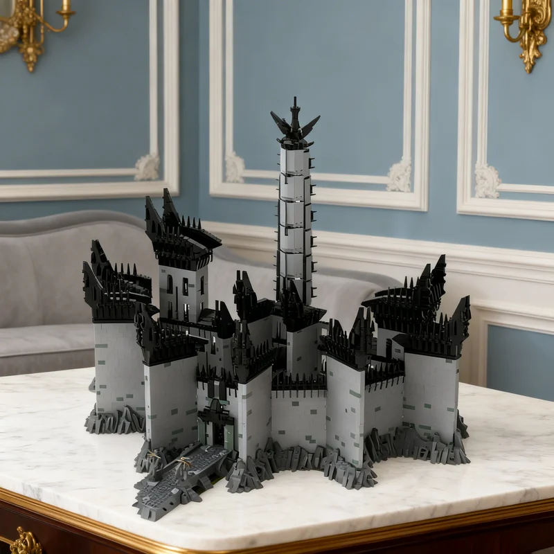

14045pcs MOC Minas Morgul Hobbit Lord Rings The Model Building Blocks Toy Gift Creative Display Collectible Desk Premium Adult