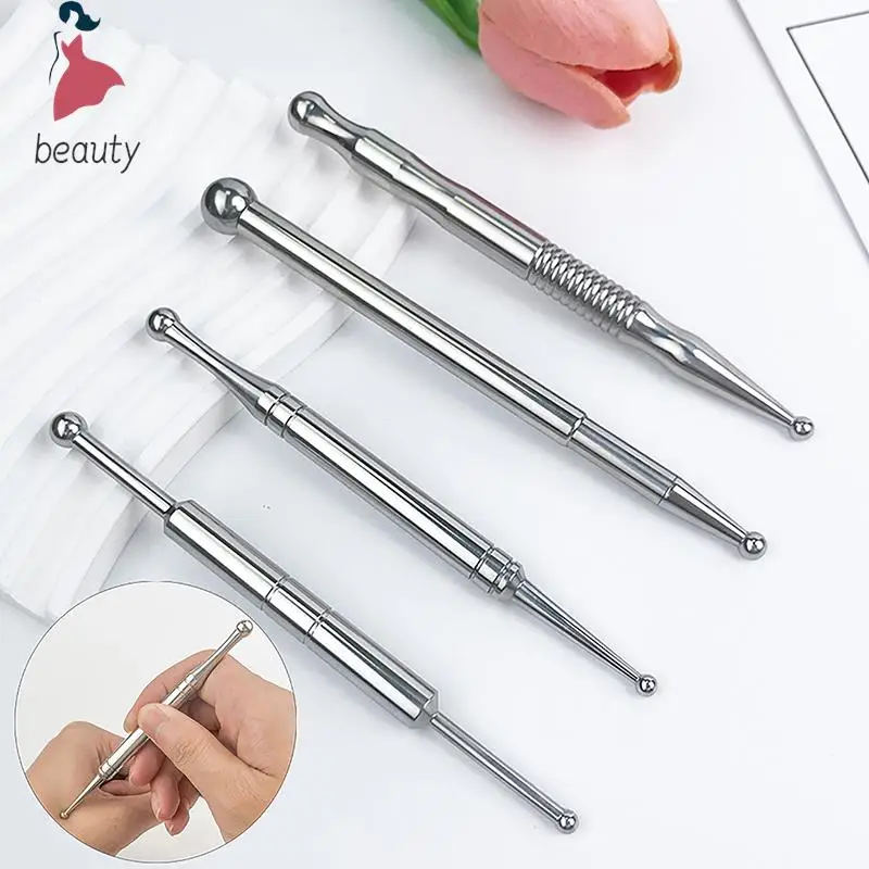 

Ears Acupuncture Point Probe Massage Tool Painless Lightweight Portable Acupoint Detecting Pen Facial Reflexology Tool