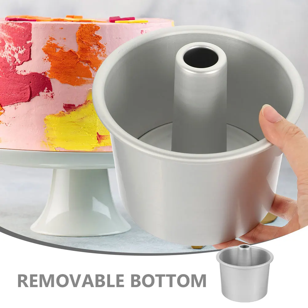 

Cake Mold Baking Pastry Molds Aluminum Bakeware Cakes with Removable Bottoms Pans for Tin