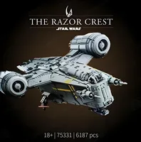New aerospace model building blocks razor top building blocks model compatible spacecraft brick toy boy birthday gift